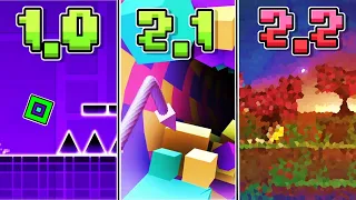 Geometry Dash - BEST Levels for Each Version (1.0 - 2.2)