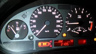 Accurate checking coolant temperature BMW e46