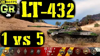 World of Tanks LT-432 Replay - 9 Kills 4K DMG(Patch 1.4.0)