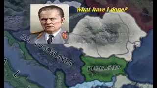 Doing the most random Yugoslavia achievement in hoi4