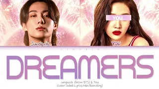 [Karaoke] BTS Jungkook & YOU - 'Dreamers' Lyrics | FIFA World Cup 2022