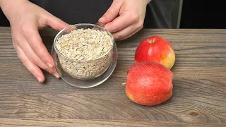 If you have oatmeal and apples at home, try this! 2 Easy and delicious pancake recipes!