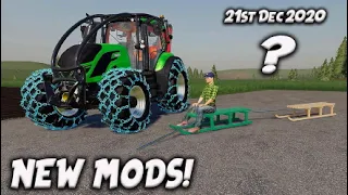 MORE FINAL NEW MODS of 2020 (Review) Farming Simulator 19 FS19 21st Dec 2020.