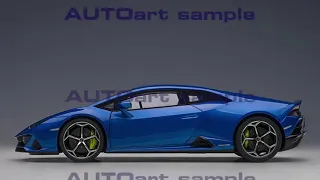 AUTOart 1:18 Lamborghini Huracan EVO（Blue Nethuns）[79212]