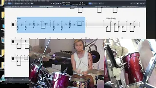 Ron plays Eminem Stan drum cover