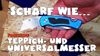 Extrem scharf - Lidl - PARKSIDE® Teppichmesser Universalmesser