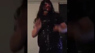 Australian man as  Conchita Wurst dancing