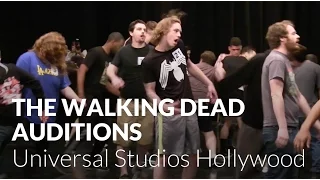 The Walking Dead Attraction Auditions at Universal Studios Hollywood