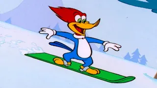 Woody vs Wally: Snow Edition | Woody Woodpecker