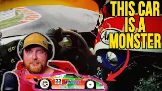 NASCAR Fan Reacts to Mazda 787B Onboard Lap at Le Mans - Sound