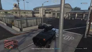 GTA 5 APC vs Rhino