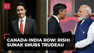 Canada-India diplomatic spat: Rishi Sunak's snub to Trudeau, 'UK focussed on trade deal'