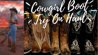 Cowgirl Boots Try On Haul: My Favorite Lane and Corral Boots!
