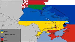 The First Five Days of the 2022 Russian Invasion of Ukraine: Every Day