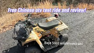 FREE Chinese ATV review!!!