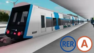 [ROBLOX] Départ et arrivée de RER A #ratp #train #trains