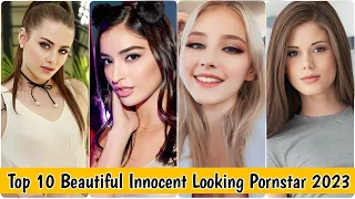 Top 10 Beautiful Innocent Looking Pornstar 2023 (part 1) | Adult Book