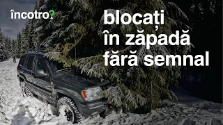 Am rămas blocați in zăpadă de 1m