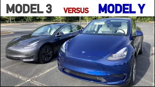 Tesla Model Y and Model 3 Comparisons | Vehicle Height