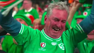 Ireland v South Africa World cup 2023 Anthem Atmosphere & Cranberries Zombie