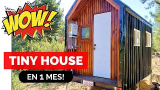 Cómo CONSTRUIR una TINY HOUSE! 🚗🏠 (en menos de 1 mes) ✔️ Tutorial Completo para una Casa Rodante