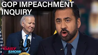 GOP Votes for Biden Impeachment Inquiry & Boston's Holiday Party Controversy | The Daily Show