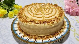 Торт Золотой ключик - простой рецепт вкусного торта! | Golden Key Cake | "Oltin kalit" torti