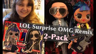 LOL Surprise OMG Remix Rocker Boi & Punk Grrrl 2 Pack Dolls - First O.M.G. Boy - Unboxing & Review