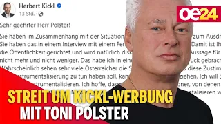 Streit um Kickl-Werbung mit Toni Polster