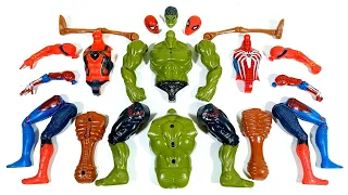 Merakit Mainan Hulk Smash, Siren Head, Spider-Man 2 Avengers Superhero Toys