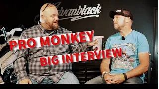 Professional Monkey. Big Interview. Advanblack