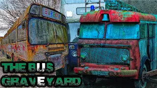 DEVON'S BUS GRAVEYARD - Buses, Trucks, Fire Engines, and Ambulances Left to Rot - URBEX