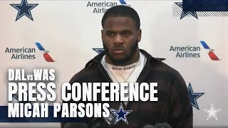 Micah Parsons Postgame Week 14 | #DALvsWAS | Dallas Cowboys 2021