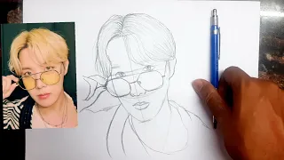 BTS Drawing // J Hope BTS Drawing // BTS