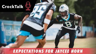 Jaycee Horn Expectations And That One Thing You Can't Teach
