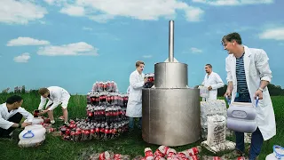 1000 LITERS OF COKE VS. MENTOS