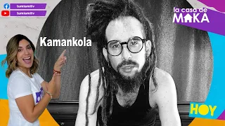 El rapero Kamankola por primera vez en #lacasademaka celebrando el cumple de la mamá de Jean Michel