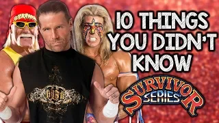 10 Things You Didn't Know About WWE Survivor Series