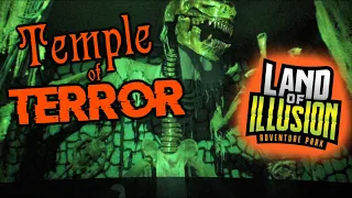 Surviving An Egyptian Temple of Terror Haunted House at Land of Illusion