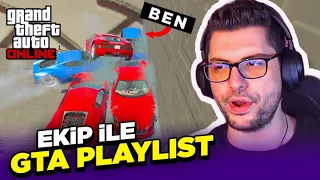 KAVGA GÜRÜLTÜ EŞLİĞİNDE GTA 5 HARİTALARI! | EKİP İLE GTA 5 PLAYLIST | HYPE​