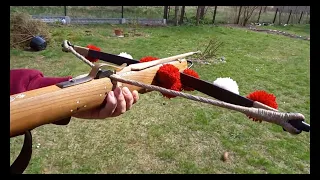 17th century hunting crossbow/ XVII wieczna kusza myśliwska