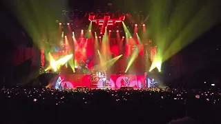 Opening intro & Panic Attack, Judas Priest,  Wembley Arena, 21st March 2024.