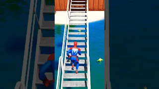 GTA 5 Epic Water Ragdolls Spiderman Vs King Kong | Jumps/Fails ep.262 #shorts