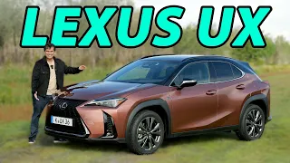 Updated Lexus UX 300h Hybrid driving REVIEW