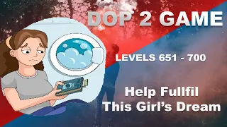 DOP 2 Game Levels 651 - 700 Delete One Part Game  Walkthrough Solution and Answer