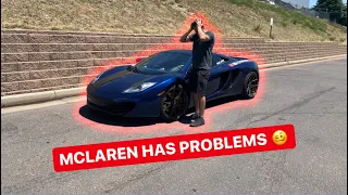 MCLAREN OIL CHANGE TURNS INTO FINDING MORE PROBLEMS