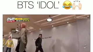 Running Man Kwang Soo Dancing to BTS Idol