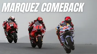 Marc MarquezEpic Comeback MotoGP America ? - Motogp 2024