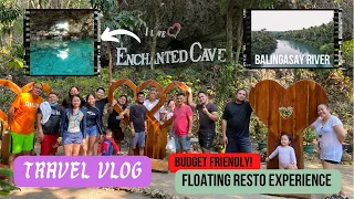 ENCHANTED CAVE | BALINGASAY RIVER | FLOATING RESTAURANT | PHILIPPINES BUDGET FRIENDLY TRAVEL VLOG