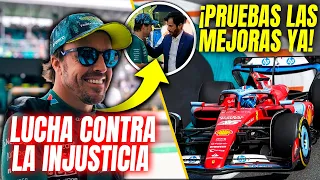 BREAKING! ALONSO FIGHTS AGAINST FIA INJUSTICE | FERRARI WILL TEST ITS IMPROVEMENTS